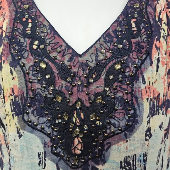 Reba Dress Midi Purple Grunge Goth Fairy Whimsigoth Festival 4 - Picture 3 of 15